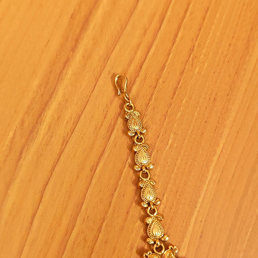 White Polki Mangtikka