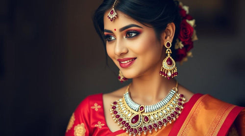 Ruby Necklace Wedding Style