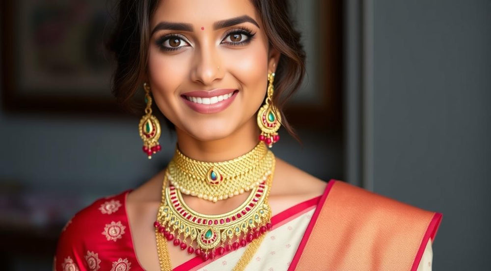 Best Artificial Necklace Set for Wedding Guest India