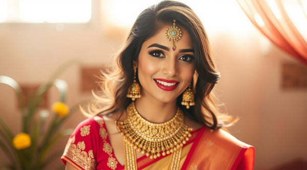 Artificial Maang Tikka Wedding Style