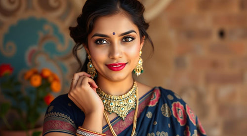 Artificial Jewellery with Ethnic Wear