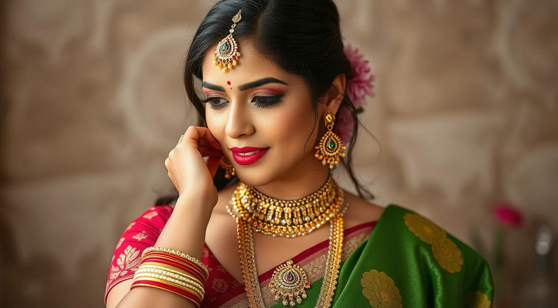 Kundan Jewellery Diwali Style
