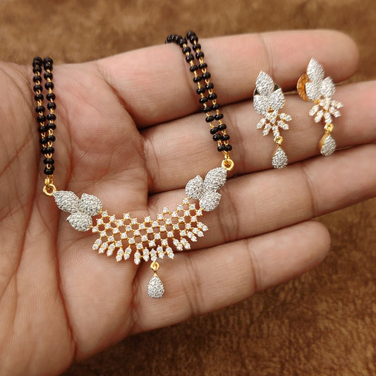 Gorgeous Looking American Diamond Mangal Sutra
