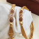 Jewelatoz Brass Cubic Zirconia Gold-Plated Bangle | Pack of 2 | Ethnic | Women