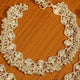 Zircon Studded Silver Plated Anklets