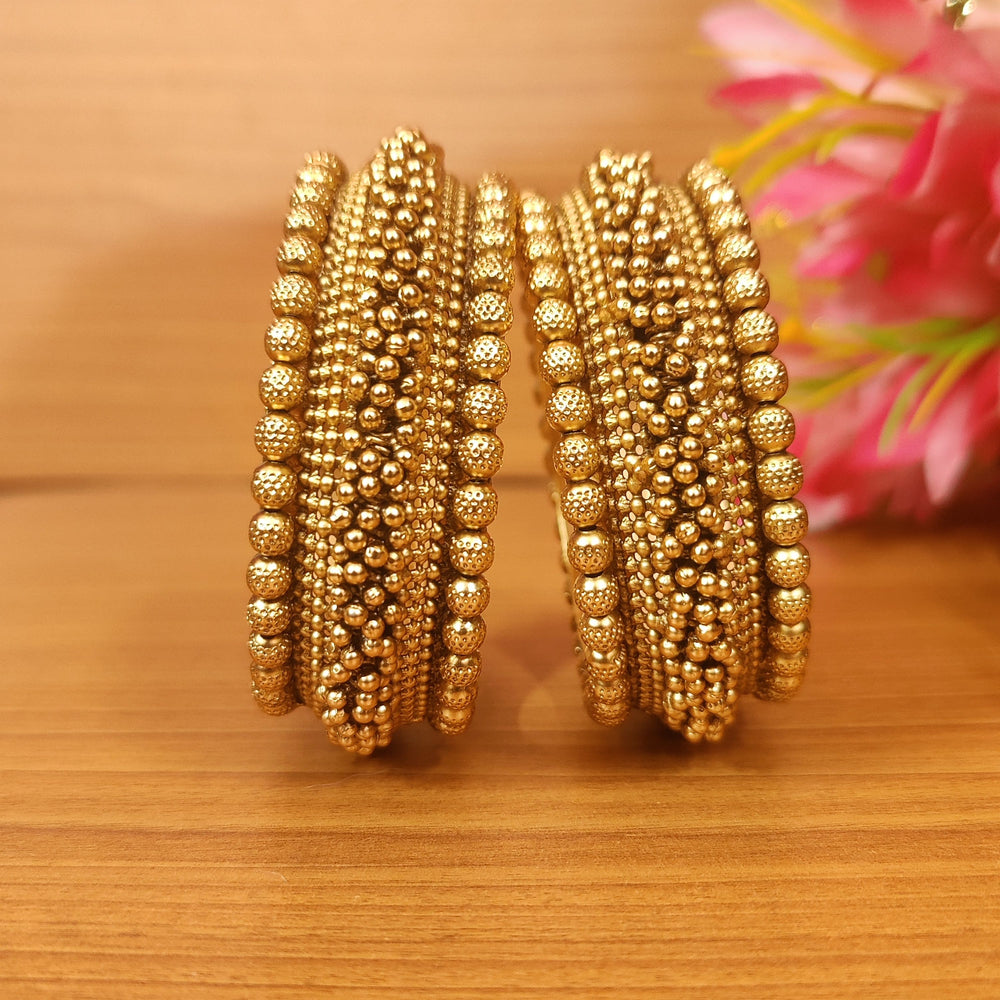 ANTIQUE GOLD PLATED REAL LOOK ALIKE KADA