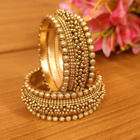 ANTIQUE GOLD PLATED REAL LOOK ALIKE KADA 4