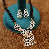 DESIGNER DIAMOND LOOK GORGEOUS CZ MANGALSUTRA 4