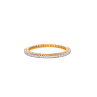 EMBELLISHED DIAMOND LOOK SINGLE LINE BANGLES 5