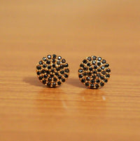 Black Onyx Studs for Women 1