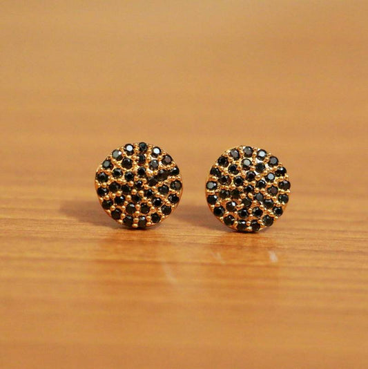 Black Onyx Studs for Women