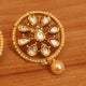 Kundan Meenakari & Pearl Big Earrings