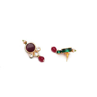 Multicolour Navratan Kundan Look Necklace Set 5