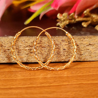 GOLD PLATED REAL GOLD LOOK BALI COMBO 2