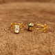 Kundan Polki Oval Shaped Toe Ring