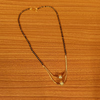 Gold Plated Ethnic Look Single Line Mangalsutra 3