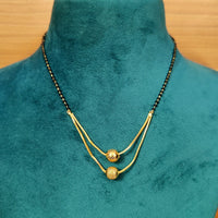 Gold Plated Ethnic Look Single Line Mangalsutra 1
