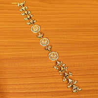 Kundan Meenakari Pearl Bridal Sheeshpatti 1