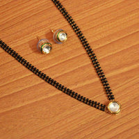Kundan Meenakari Ethnic Mangalsutra 3