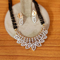 Marquese Studded Diamond Look Mangalsutra 3