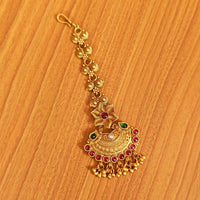 Multicolour Polki Maangtikka 3