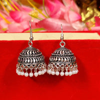 OXIDISED SILVER JHUMKI COMBO2 OF 2 EARRINGS 1