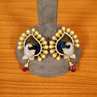 MorNeel Peacock Pearl Pendant Set 2