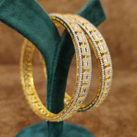 PREMIUM DIAMOND LOOK GOLD PLATED BANGLES 5