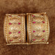 RAJWADI POLISH GOLD PLATED OPENABLE KADA BANGLES
