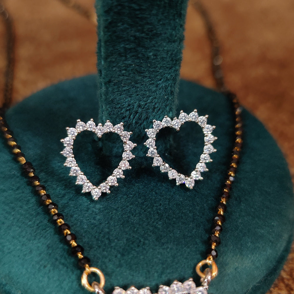 SWEET HEART DIAMOND LOOK MANGALSUTRA