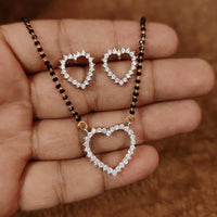 SWEET HEART DIAMOND LOOK MANGALSUTRA 4