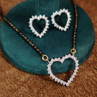 SWEET HEART DIAMOND LOOK MANGALSUTRA 5