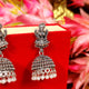 TEMPLE LOOK ANTIQUE OXIDISED JHUMKA'S
