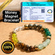 Jewelatoz Gemstone Beads Bracelet | Green Aventurine, Pyrite, Tiger's Eye, Citrine & More | Unisex