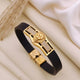 Jewelatoz Alloy, Stainless Steel Diamond Gold-plated Bracelet